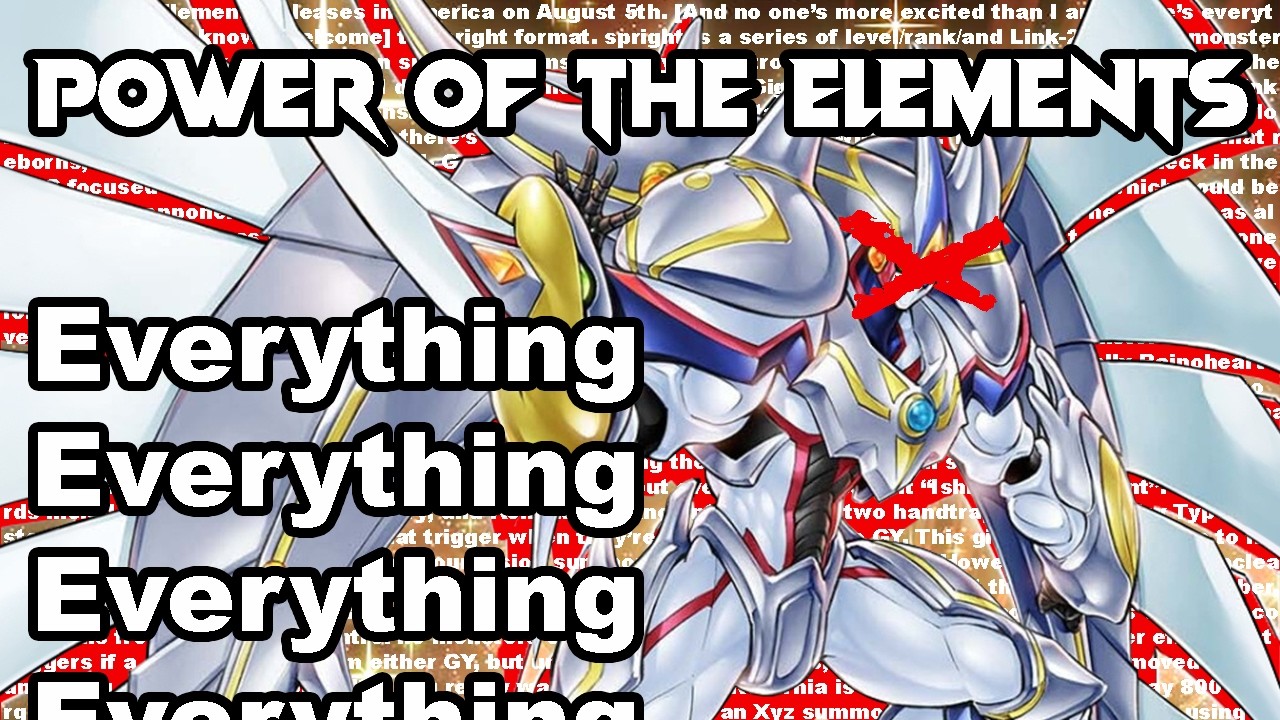 POWER OF THE ELEMENTS: Everything