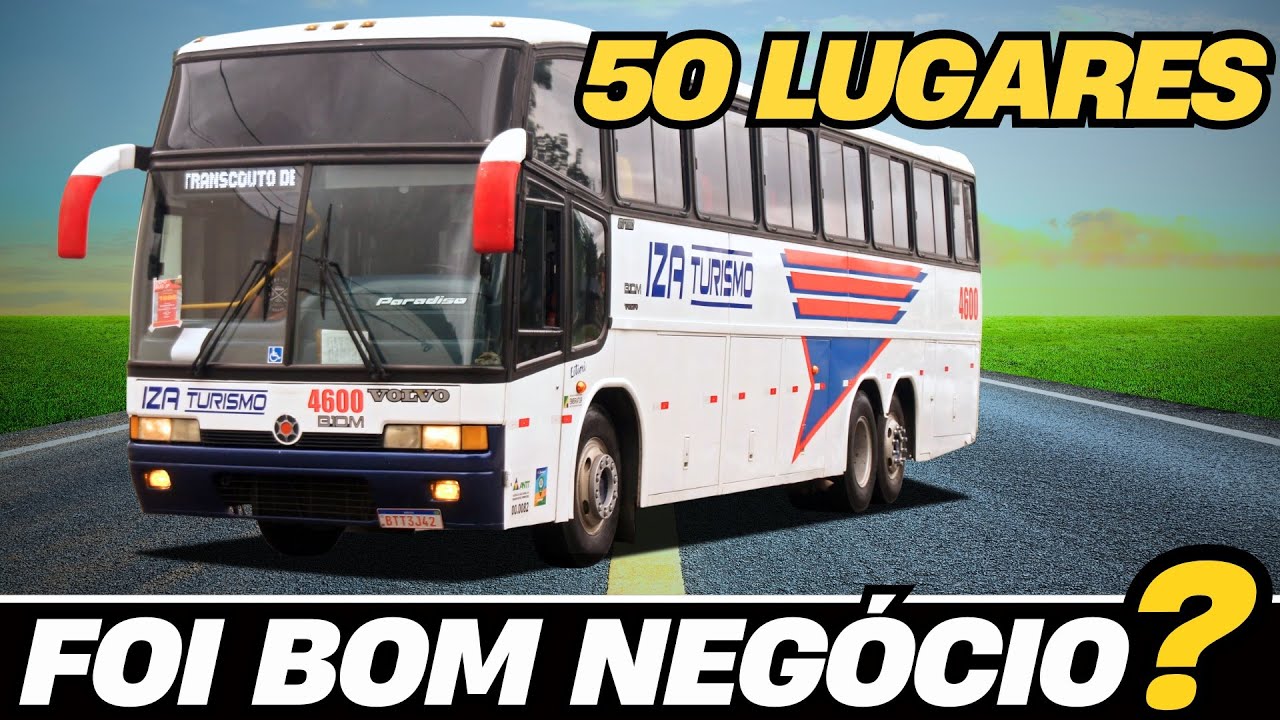 ELE COMPROU UM VOLVO B10M!! MAS NÃO PEGOU UM ÔNIBUS MAIS NOVO PRA TER UM DE 50 LUGARES