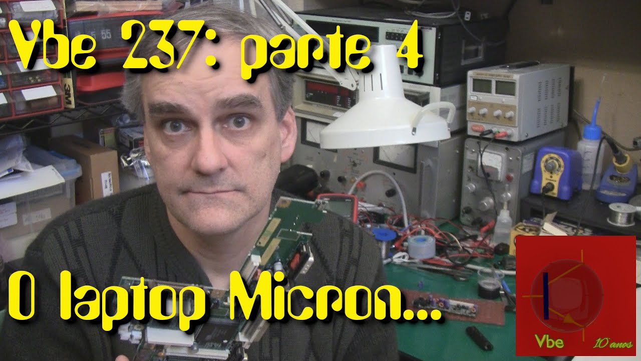 Vbe 237 parte 4: o laptop Micron Millennia Transport tem conserto?