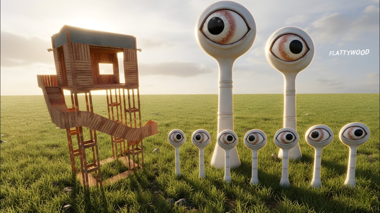 I Found New HORROR Water Eye Tower in Garry's Mod