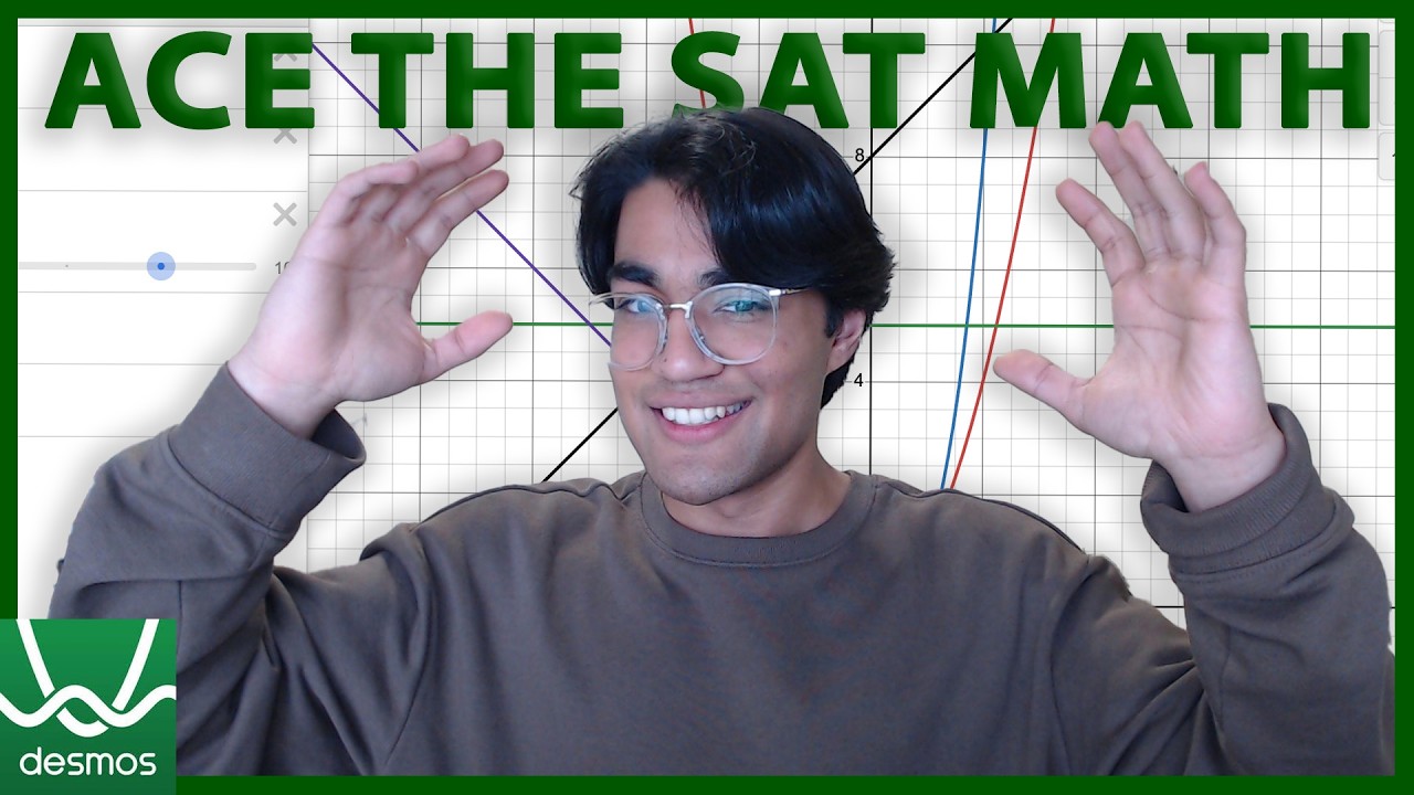 Все хаки SAT Math Desmos за 14 минут