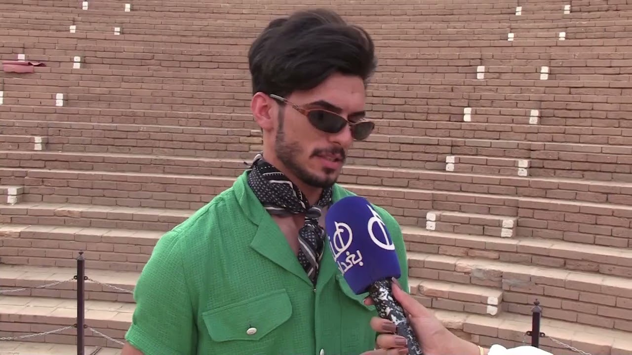 تقرير جواد الشمري من بابل عرض الازياء