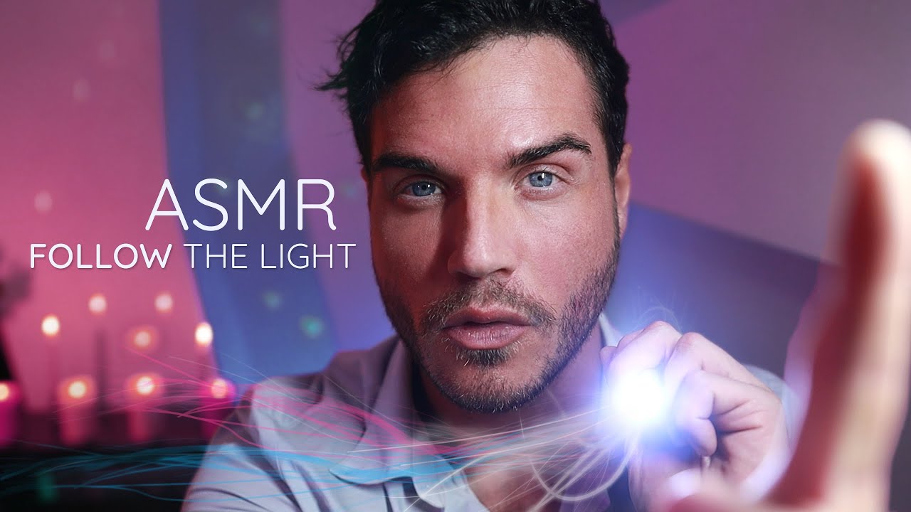 ASMR| Follow My Instructions For Sleep (Follow The Light) [Ear to Ear WHISPERED]