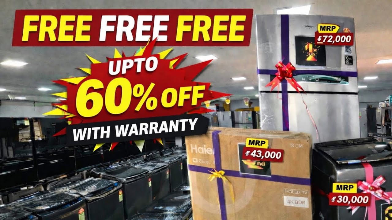 Navi Mumbai Ka Sabse Bada Electronics Hub 😱 Up To 60% OFF Sale!