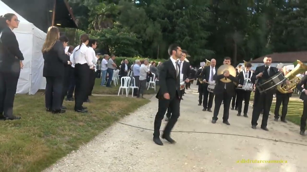 2023. 15 Xulio. Marcha António Sousa Alves. XX Festival Patio. Banda de Música Municipal de Silleda