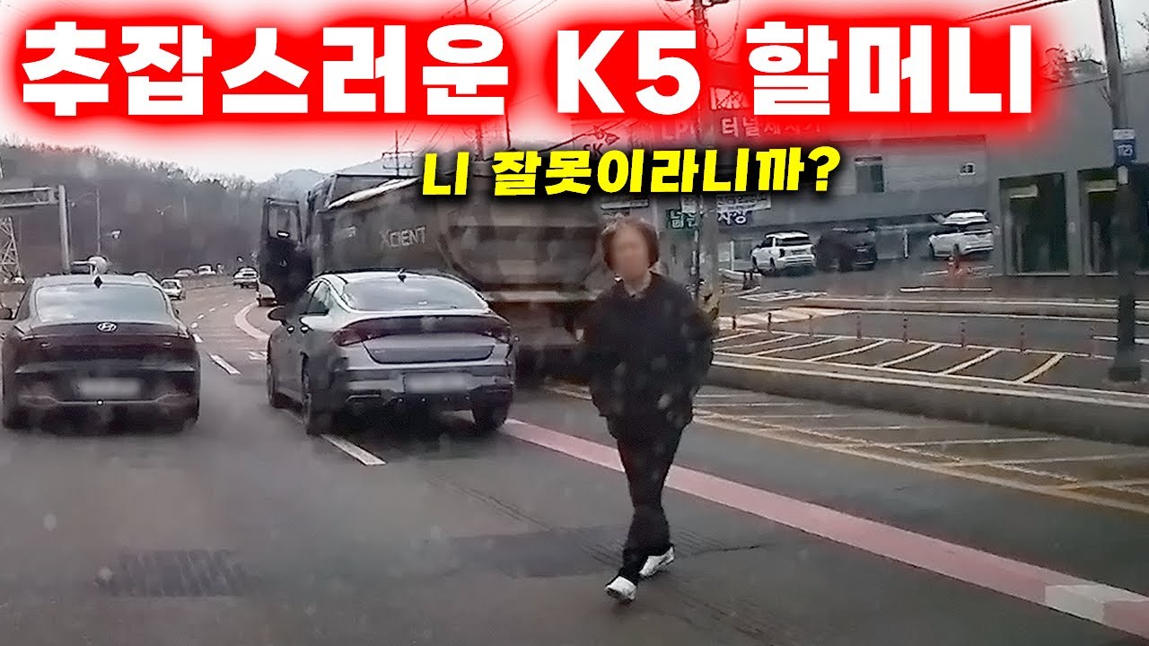 [그것이 블랙박스] 할머니가 K5를 끌면 레전드가 된다 2024최신블랙박스모음집