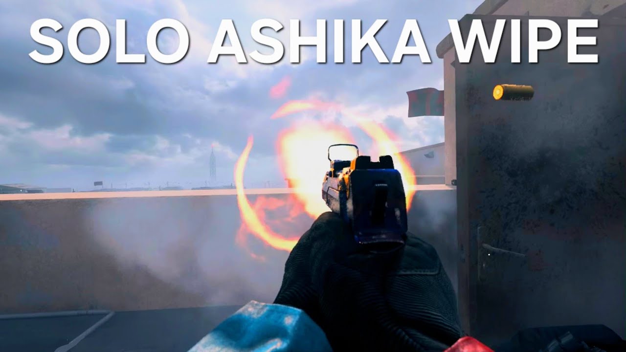 Insane Ashika wipe with a PISTOL