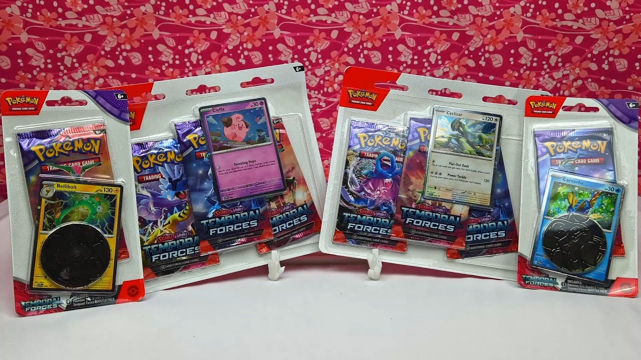 Opening Pokemon Temporal Forces Blister Packs | Pokemon Cards and Chill