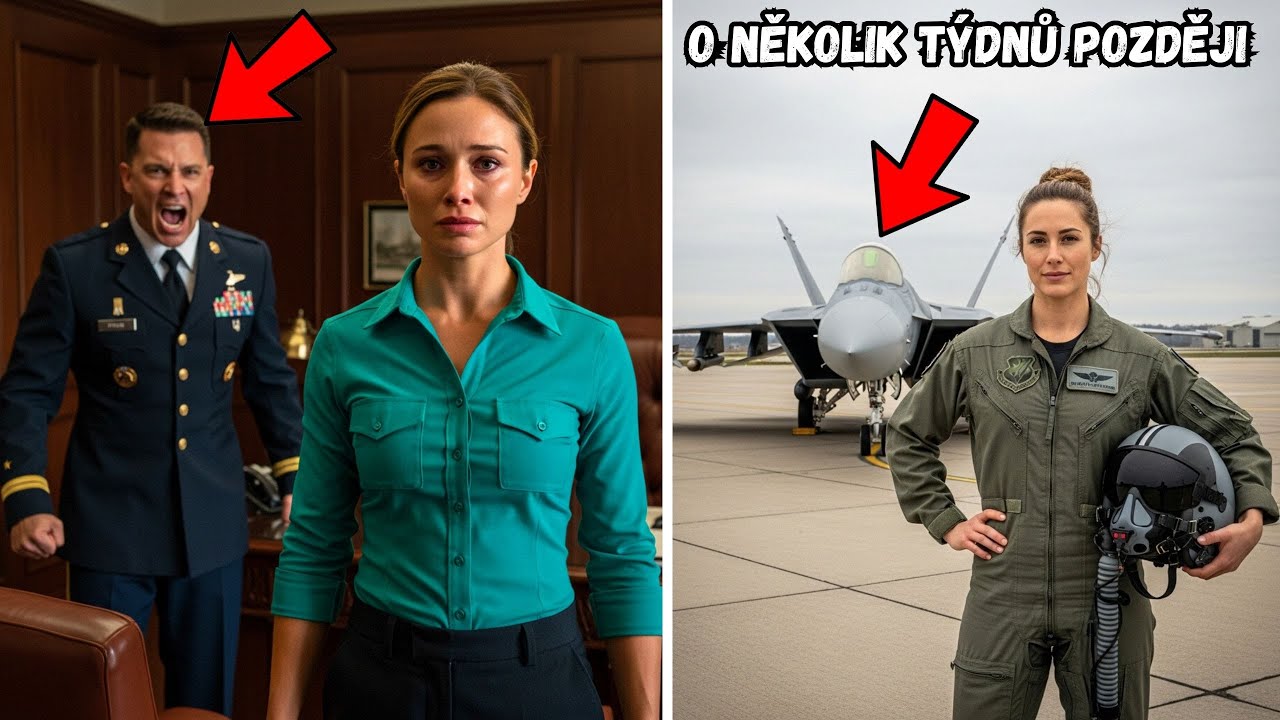 Byla VYHOZENA z letecké školy… O pár týdnů později se objevila na obloze v stíhacím letounu F47