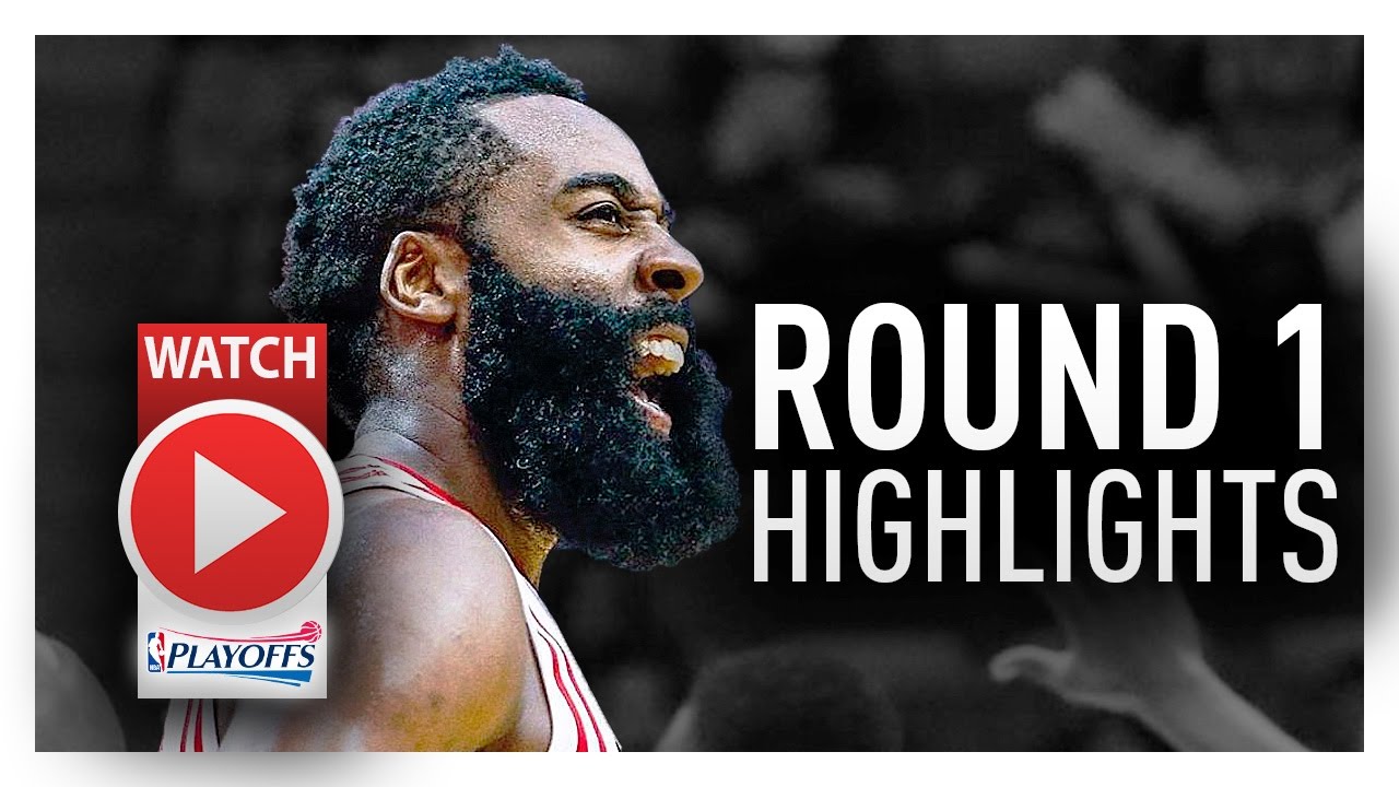 James Harden Round 1 Offense Highlights VS Thunder 2017 Playoffs - MVP MODE!