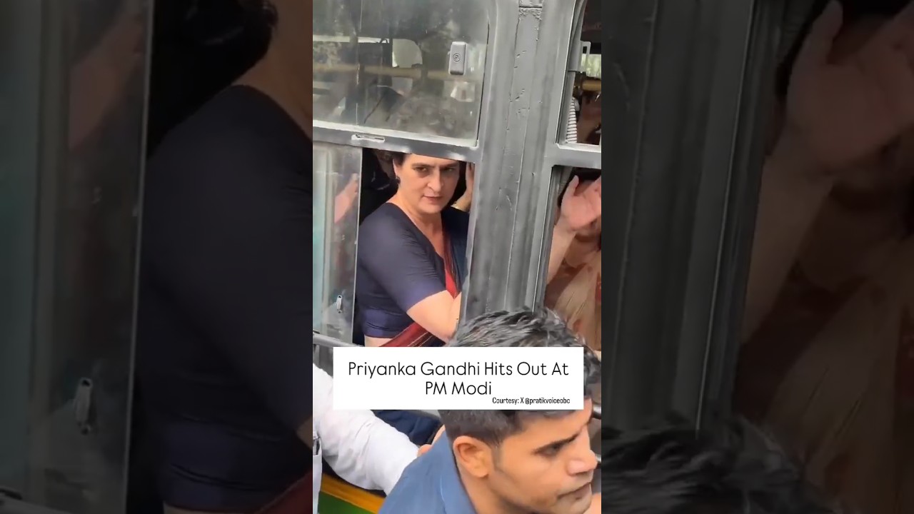 Priyanka Gandhi Scales Up Protest| Jab Jab Modi Darta Hain...| #modi #priyankagandhi #rahulgandhi
