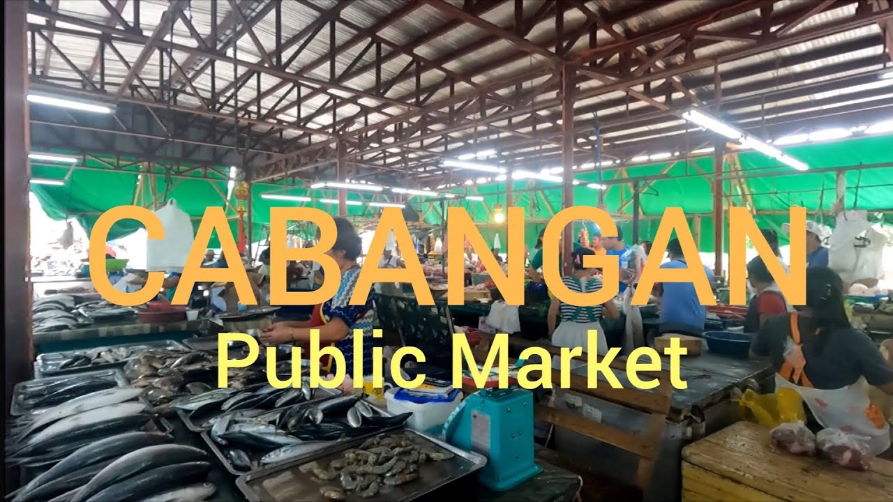 CABANGAN PUBLIC MARKET | CABANGAN, ZAMBALES | ferdiesTRAVELvlog