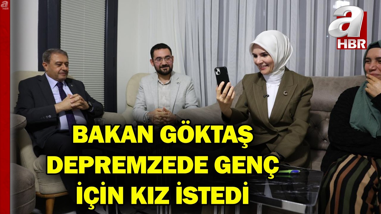 Bakan Göktaş Şanlıurfa'da İftar Sofrasına Konuk Oldu, Depremzede Genç İçin Kız İstedi | A Haber