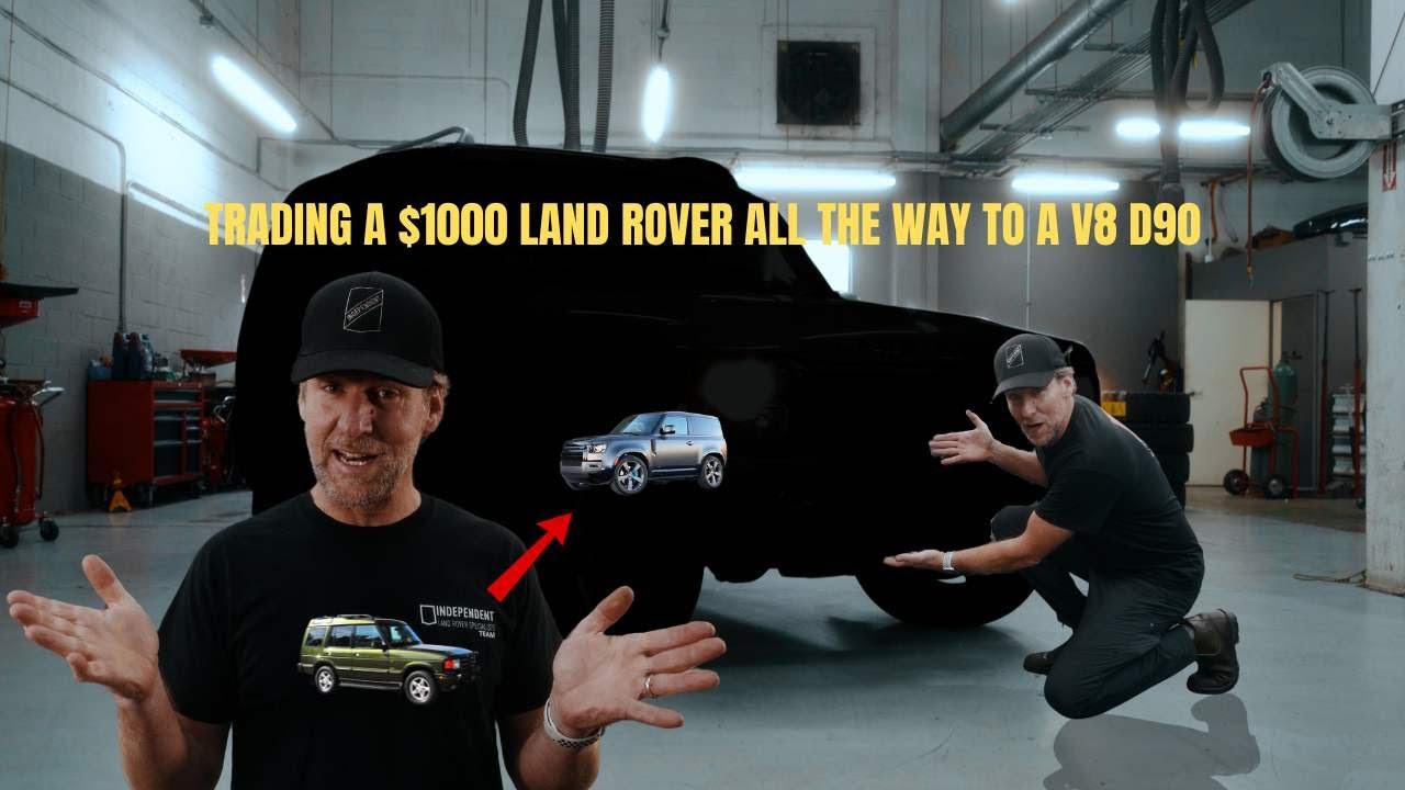 Обменяю Land Rover за 1000 долларов на СОВЕРШЕННО НОВЫЙ V8 D90 в течение ОДНОГО ГОДА!!!