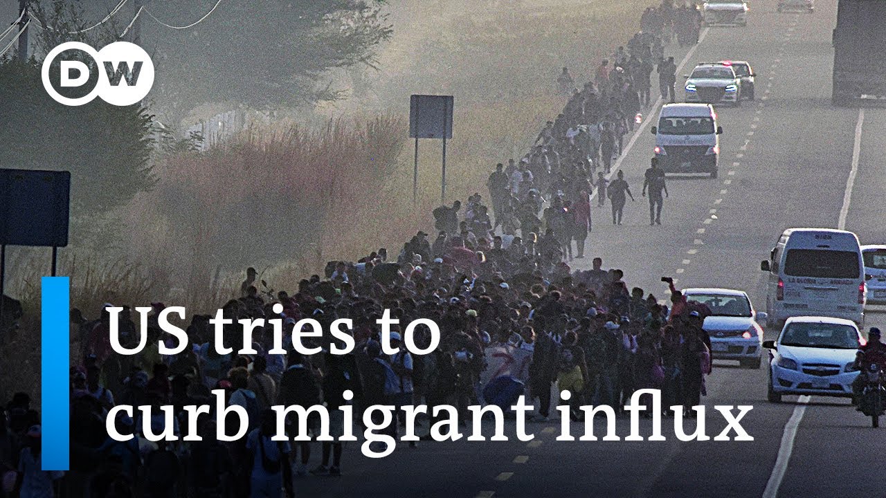 US lawmakers push for tougher policies after migration surge along the US-Mexico border  | DW News