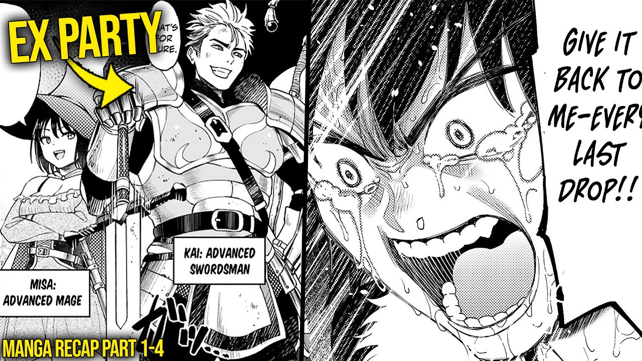 Betrayed By His Party, His SS-Rank Skill Drains His Ex-Party's Power With Interest | Manga Recaps