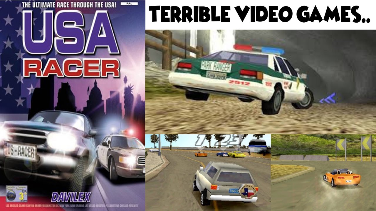 A2 Racer Goes USA ( US Racer ) - Intro & Gameplay PS1 HD