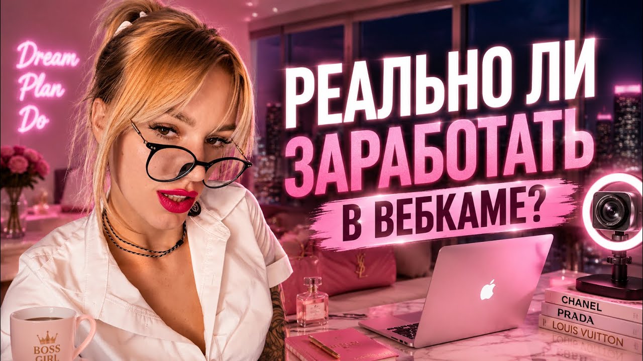 КАК ЗАРАБОТАТЬ НА ВЕБКАМЕ ? МОЙ ОПЫТ
