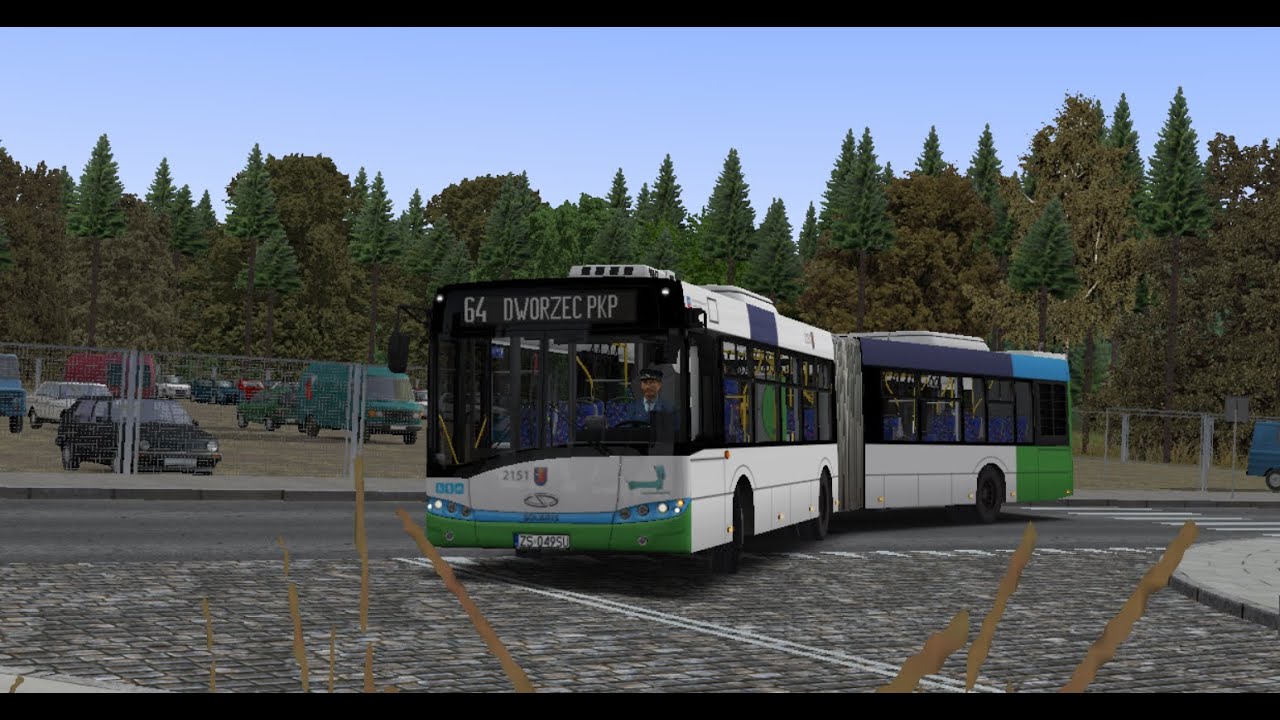 OMSI 2 | Golczewo 2.0.3 SU 18 III #2151 Linia 64 Kier. Dworzec PKP