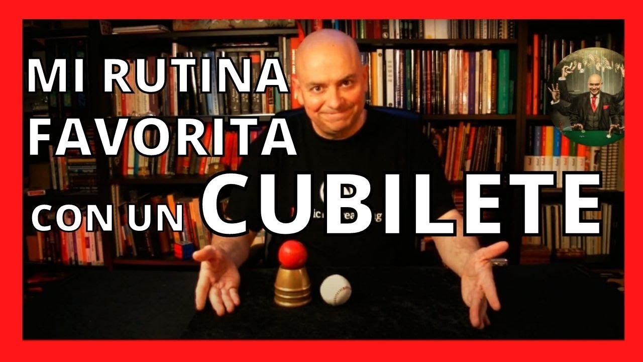 😍Mi rutina FAVORITA💥 Magia con un CUBILETE 💥 CUBILETES ⚾ Aprender Magia de Cerca