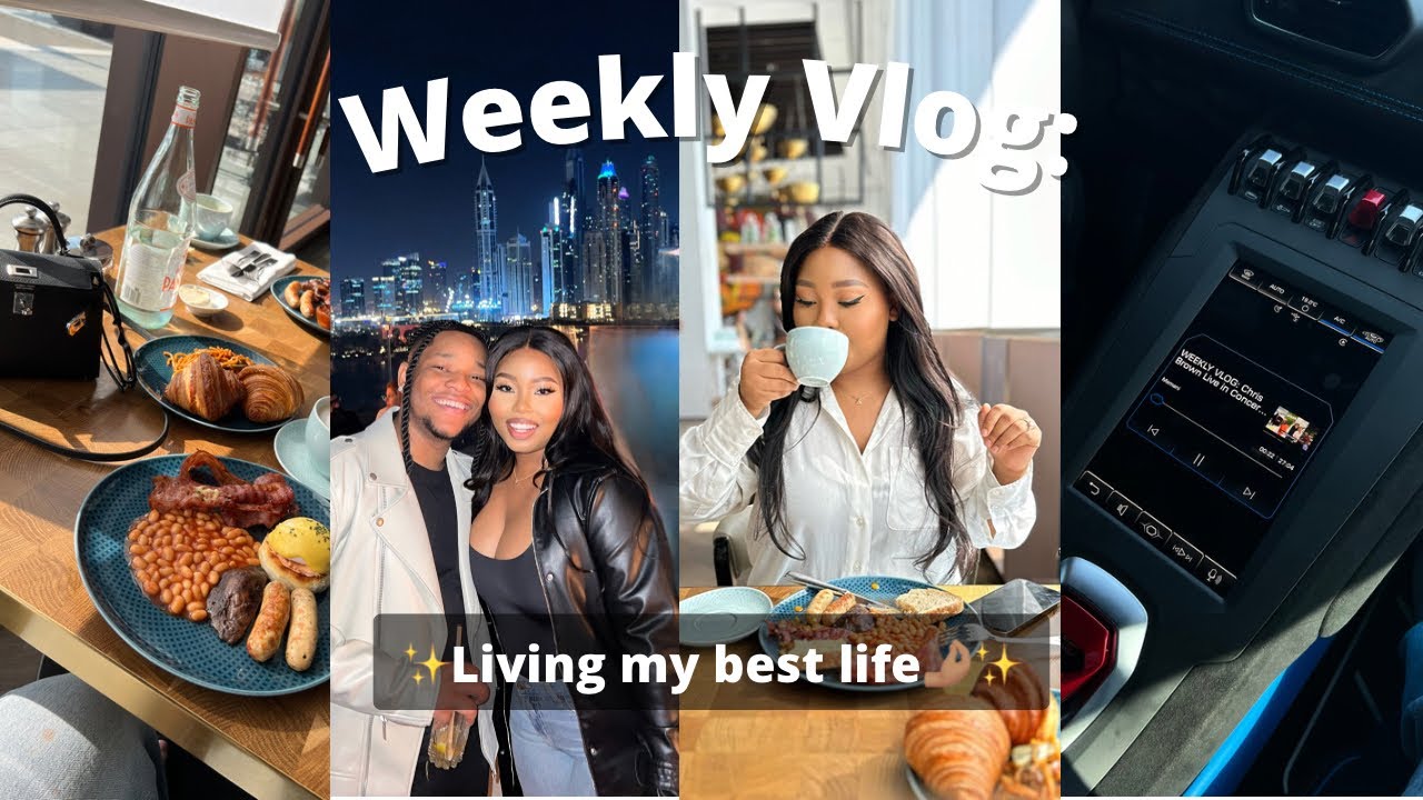 WEEKLY VLOG: Living my best life! | Buckle up we're galavanting the streets of Dubai this week!🎀