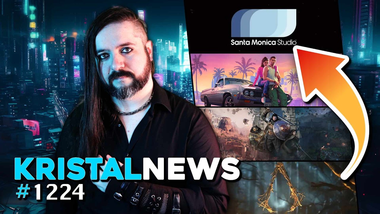 🎙 MiniNEWS: Nuovo Gioco di Santa Monica | GTA 6 | Crimson Desert | AC Hexe ▶ #KristalNews 1224