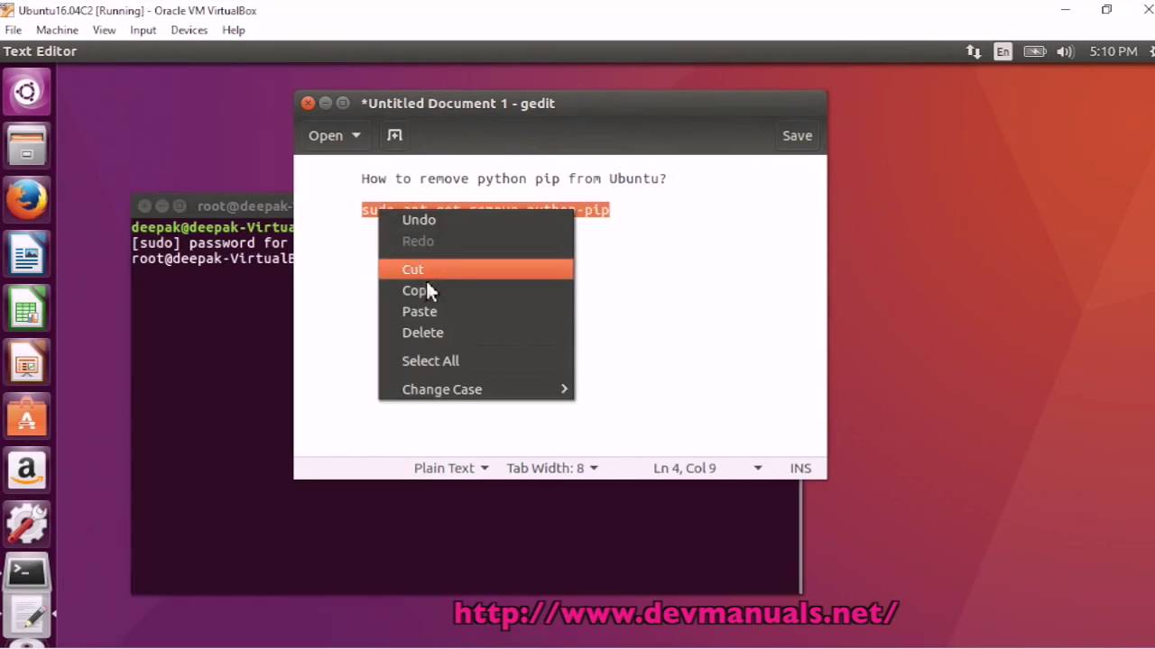 How to uninstall python-pip from Ubuntu 16.04?