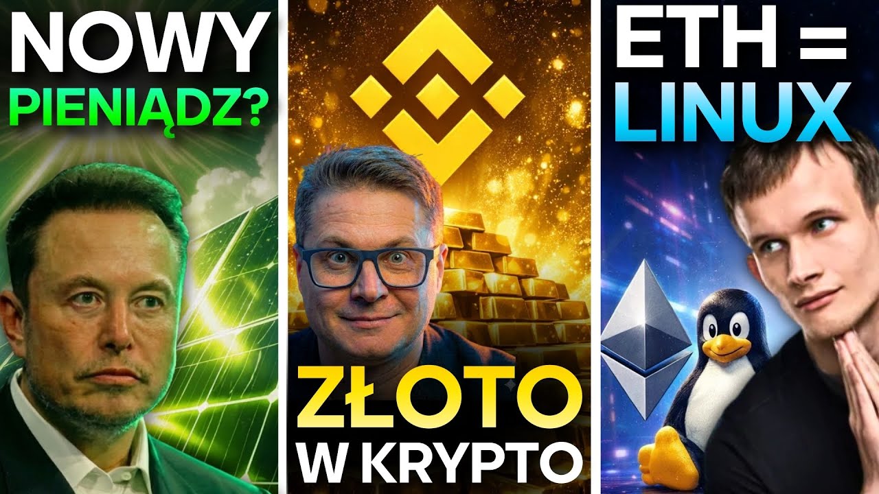 Vitalik: ETH to Linux! Binance łączy KRYPTO ze ZŁOTEM! Ostrzeżenie dla BTC!