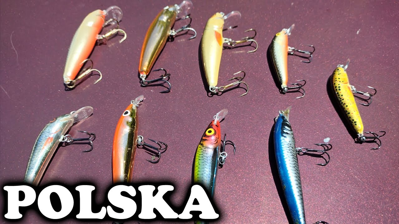 Fishing With Lures From POLAND! Salmo Minnow Bass Fishing Lures