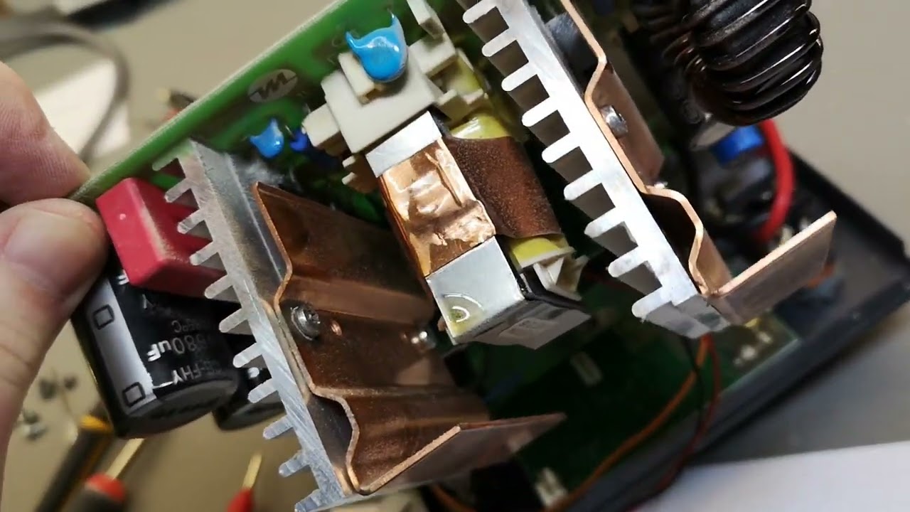 Switching power supply - PCS 140 - Microset, Teardown, Repair