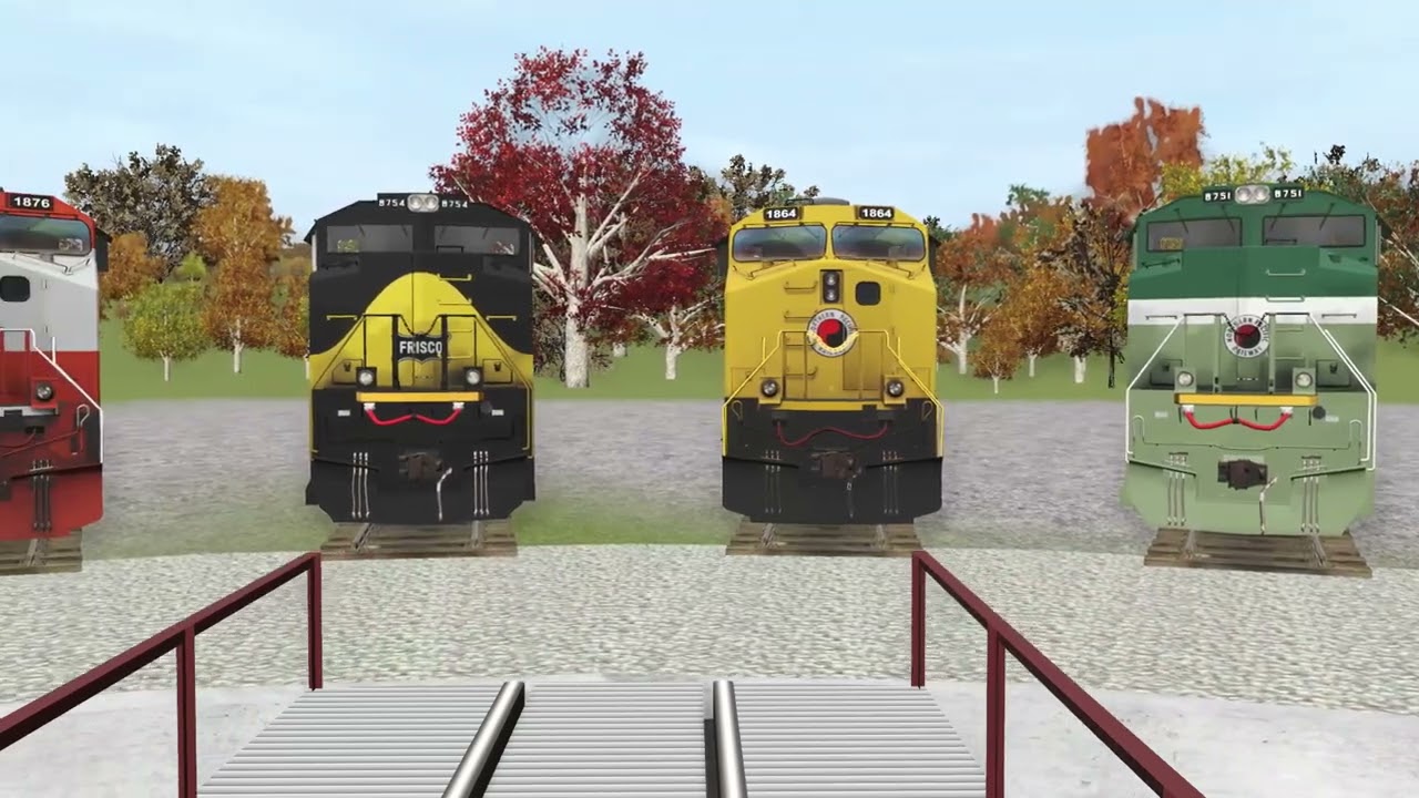 Trainz 2022: BNSF Fictional Heritage Unit Turntable