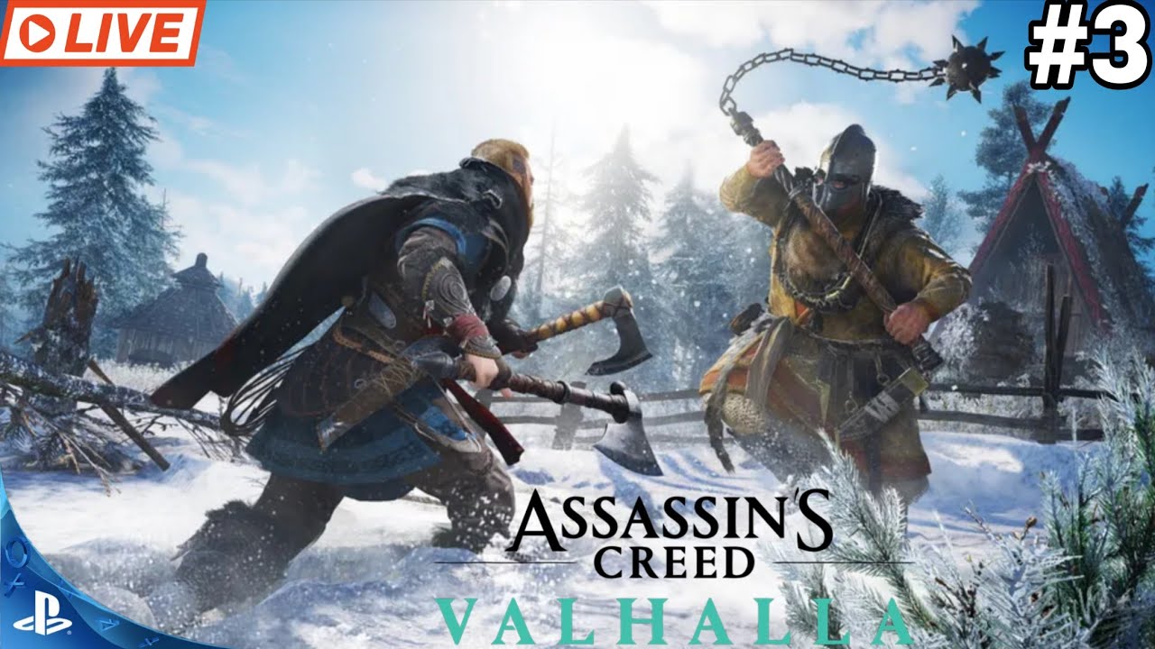 Assassin’s Creed Valhalla LIVE | Rise of a Viking Part 3 (PS5 Gameplay)