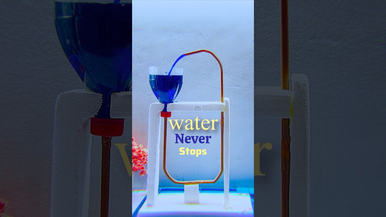 Amazing DIY Waterfall – No Electricity Used!  