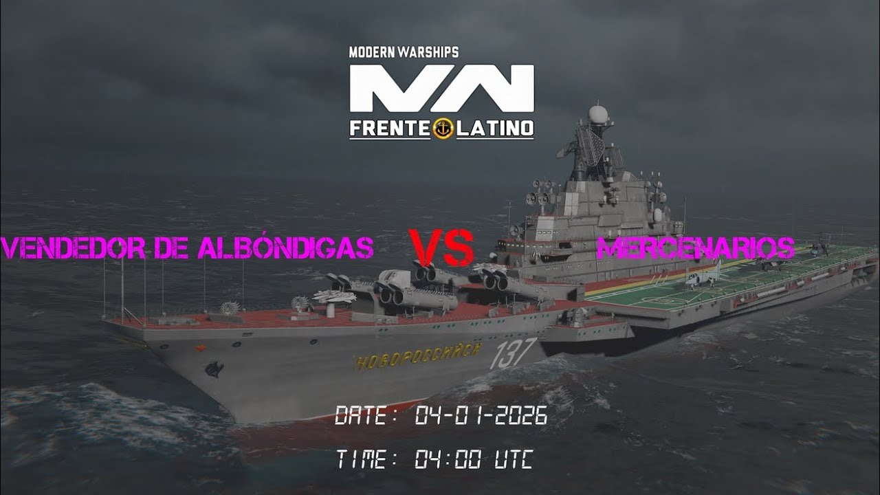 FRENTE LATINO | TORNEO DESTROYER SQUADRON | R 2 | VENDEDOR DE ALBÓNDIGAS vs MERCENARIOS | MATCH 2-3