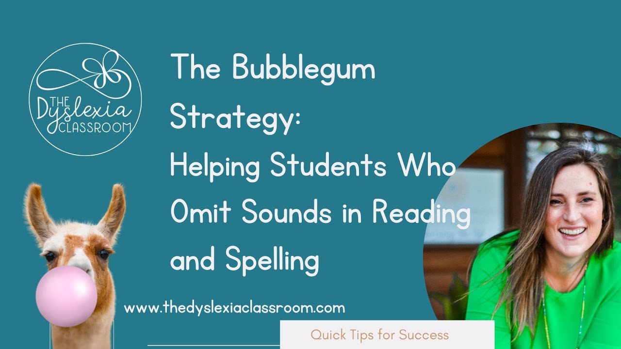 Tips for Sound Omission of Consonant Clusters in Reading and Spelling