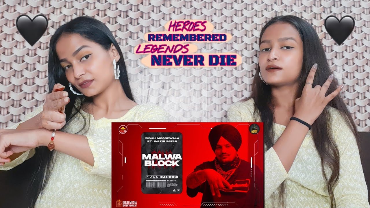 Malwa Block | Sidhu Moose Wala | Wazir Patar | Moosetape | Reaction Video | Reactions Hut |