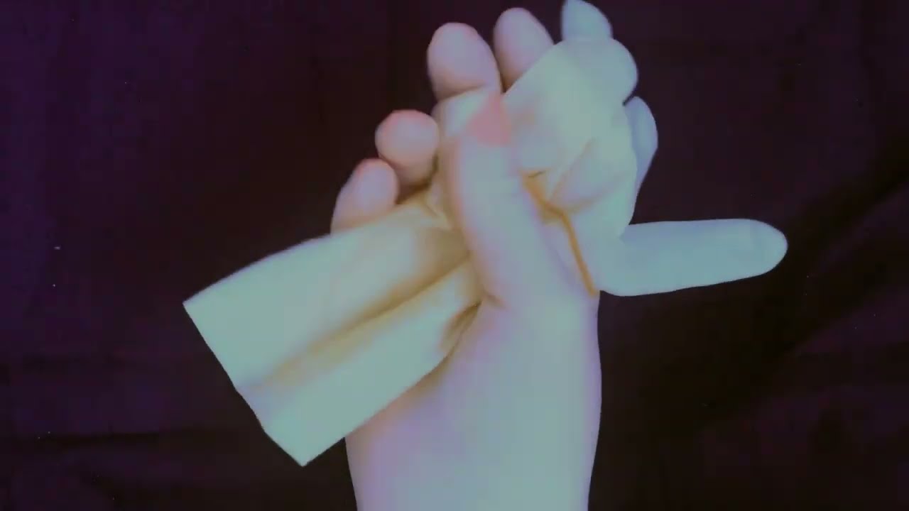 SURGICAL GLOVES 🤍🤍🤍  GLOVES LAYERING   [[ASMR]]