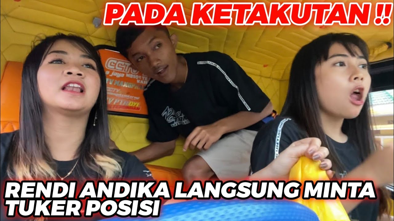 REAKSI RENDI & MITTA KETIKA PERTAMA KALI JOYCE NYETIR WAHYU ABADI ❗