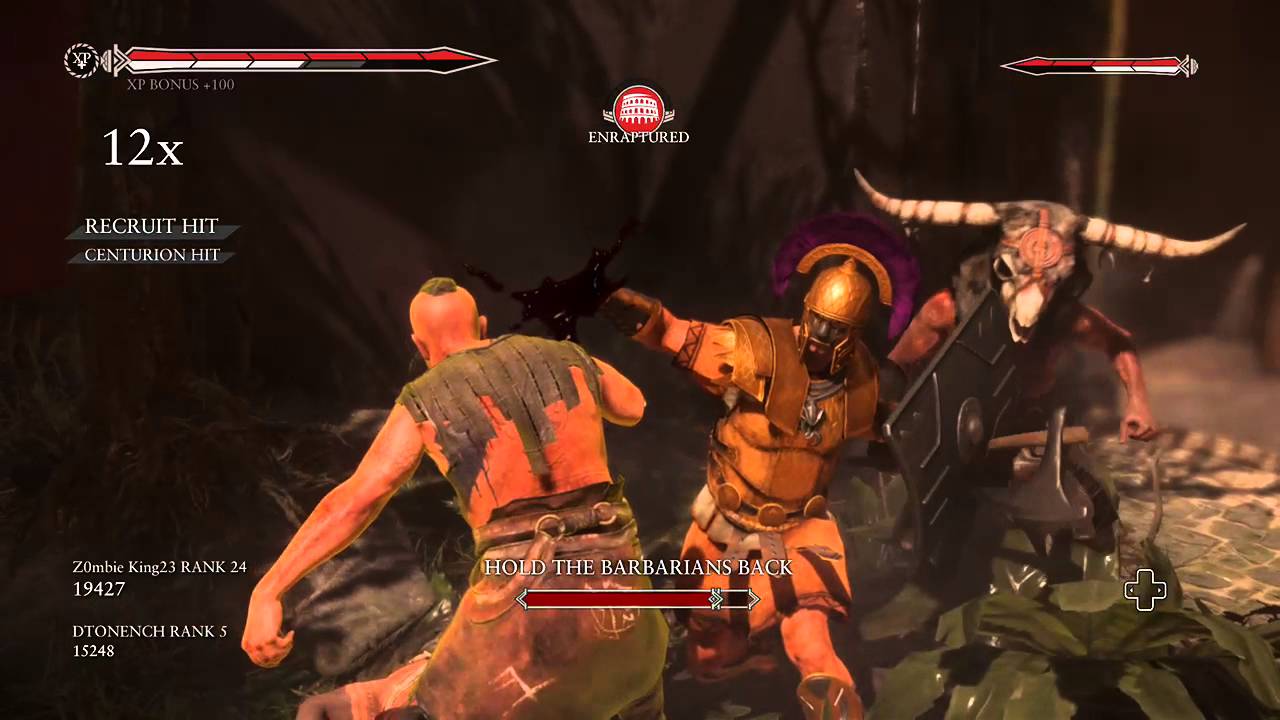 Ryse SoR Sweet 4 Man Exicution