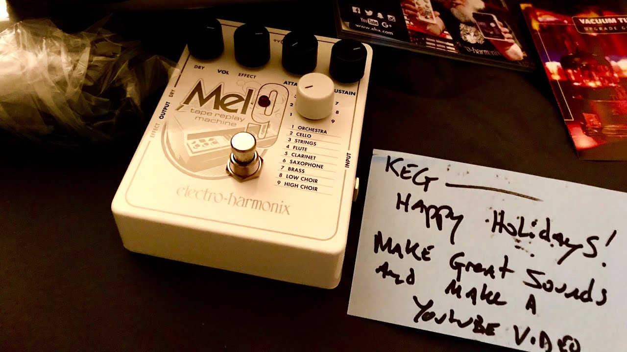 🎸Kevin&rsquo;s Guitar Gear🎸Electro Harmonix Mel9 - Mellotron Simulator