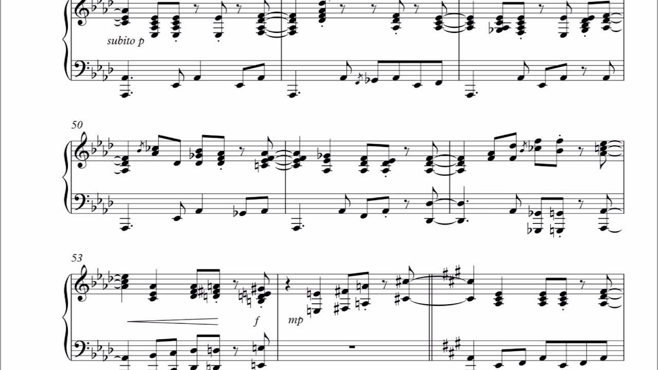 'O Happy Day' Piano Sheet Video