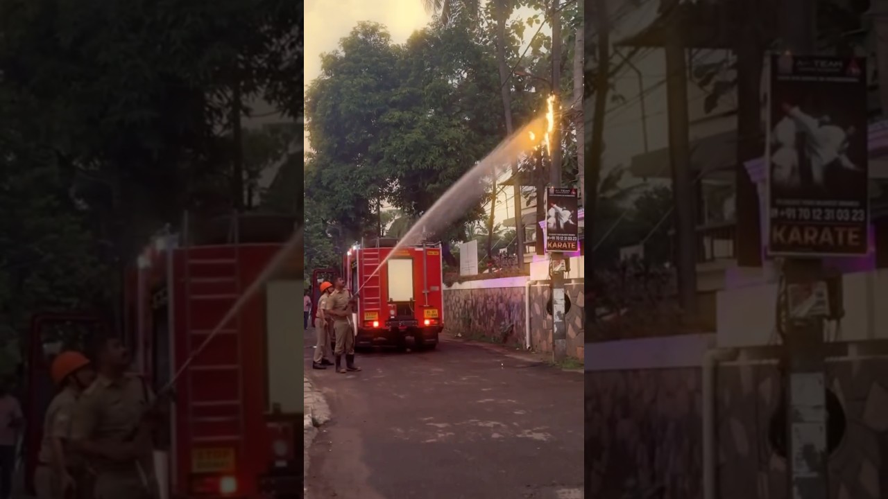 KERALA FIRE AND RESCUE #fireforce #fireandrescue #fire #keralafireforce