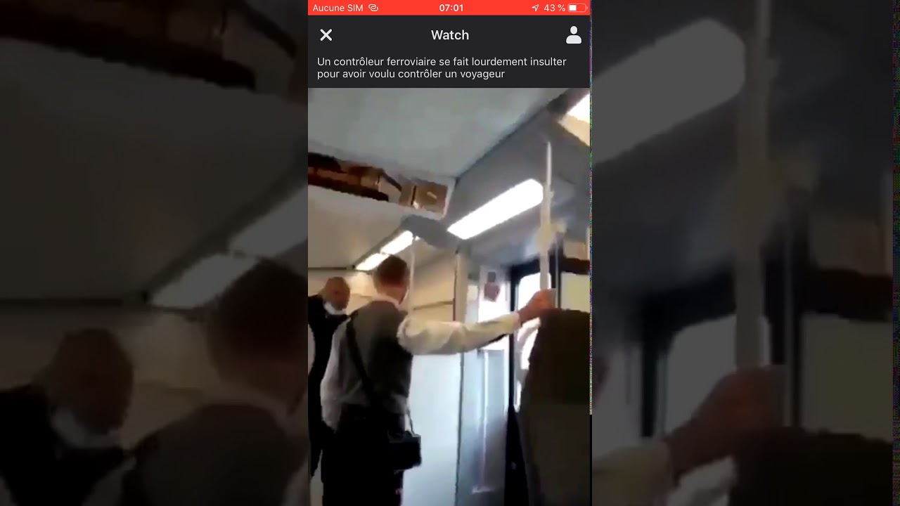 #Bagarre #Embrouilles Avec Un Contr&ocirc;leur #SNCF #Vid&eacute;oChoc #Choqu&eacute; #CesGraves 👈