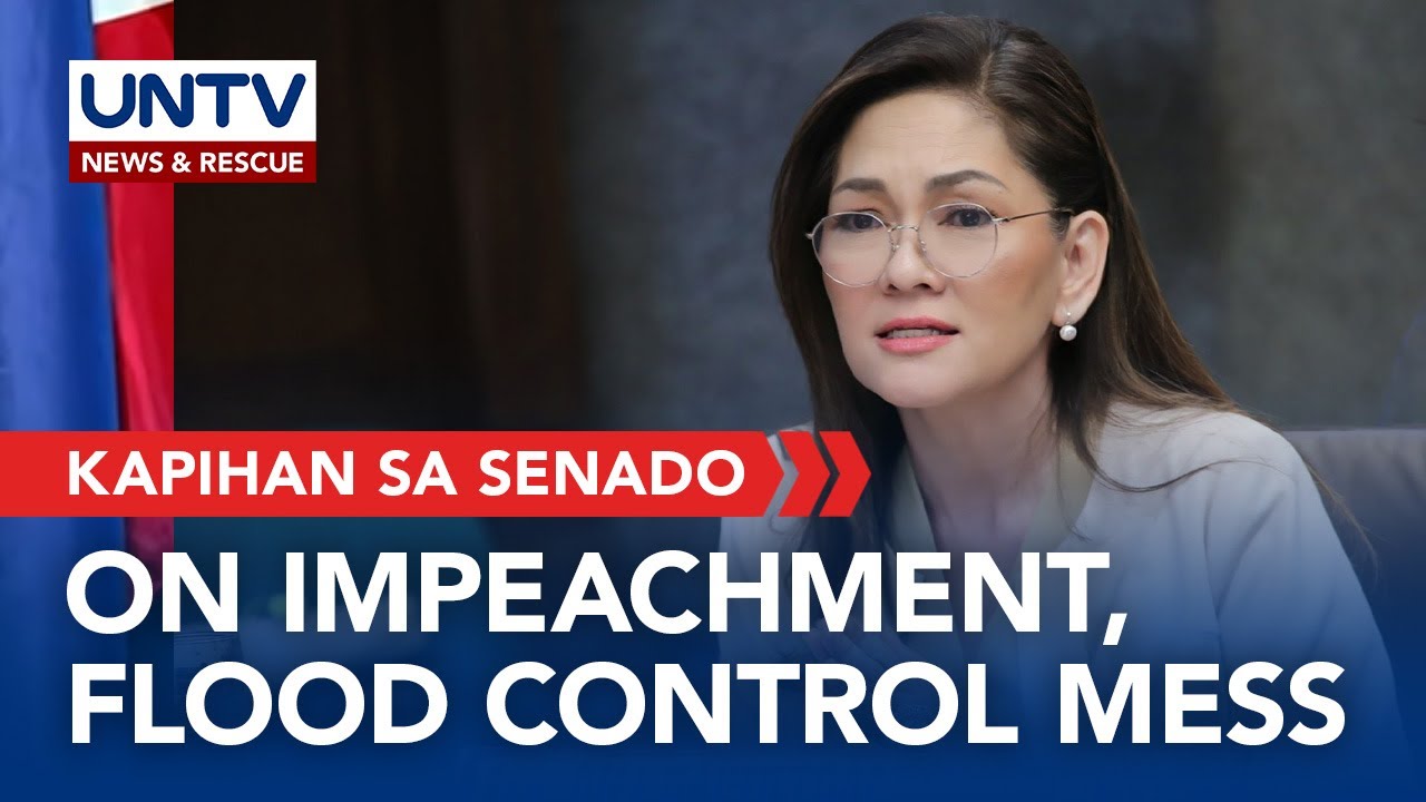 LIVE: Sen. Risa Hontiveros talks about impeachment, flood control project issues I January 21, 2026