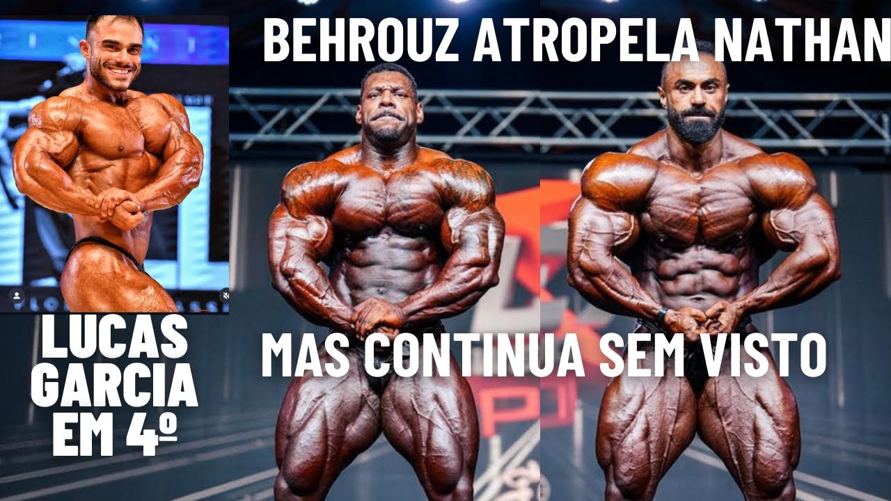 BEHROUZ VENCE - LUCAS GARCIA EM 4&deg; -  ALEX DOS ANJOS EM 11&deg;