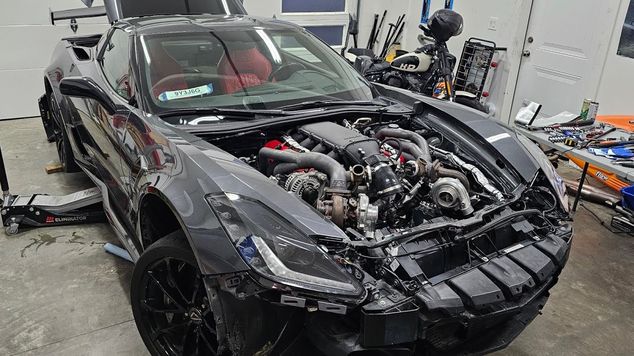 TWIN TURBOING C7 CORVETTE PART 1