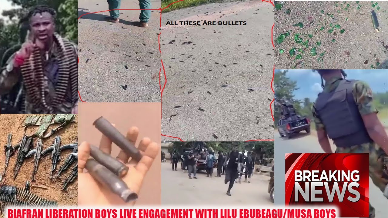 ACTION FILM! BIAFRAN LIBERATION ARMY COMMANDER GENTLE KPAIED LILU EBUBEAGE COMMANDER IN FACE 2 FAC3