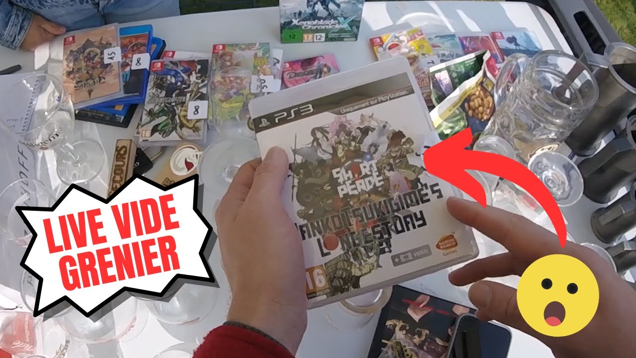 LIVE VIDE GRENIER: Un jeu très RARE 😮