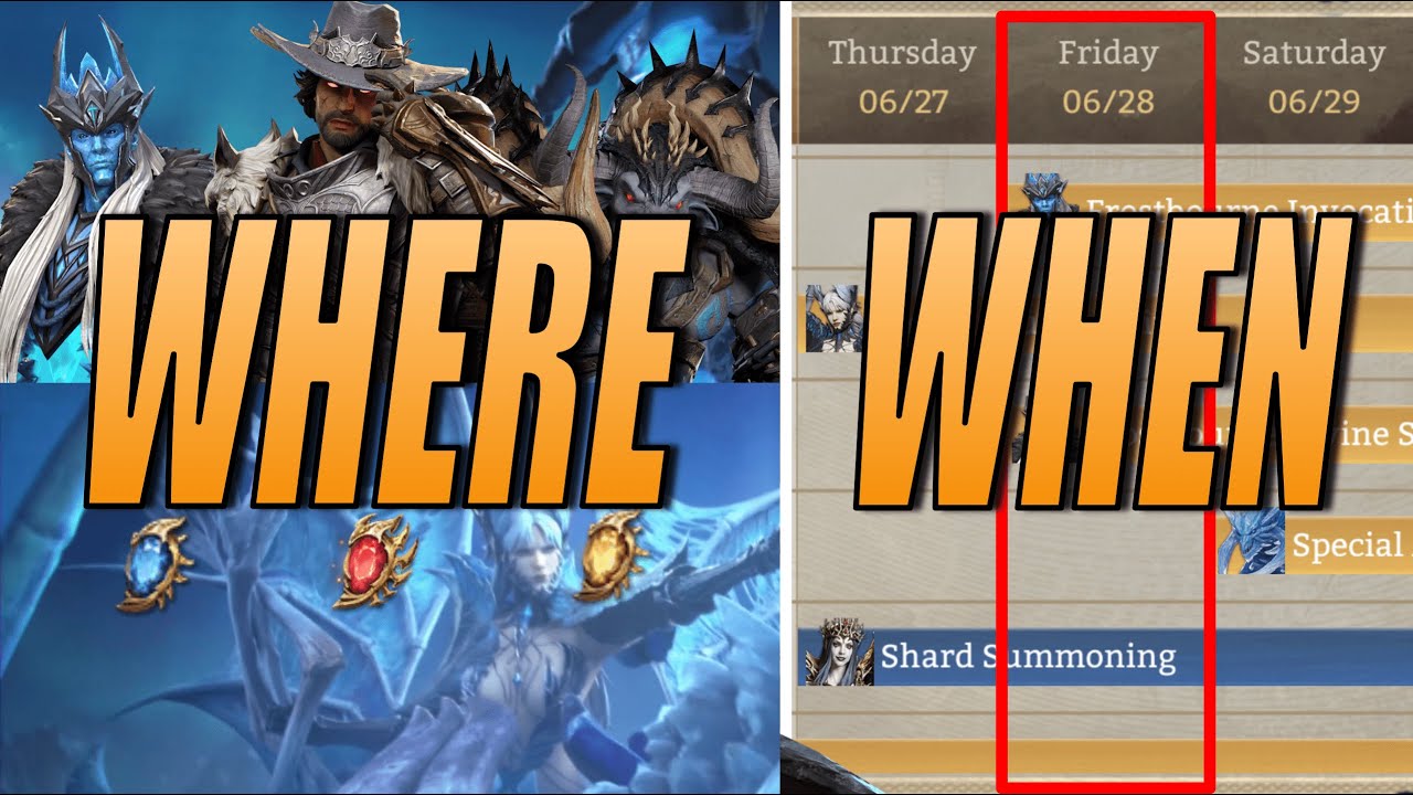 Where and When to Summon I Should u Summon I Watcher of Realms