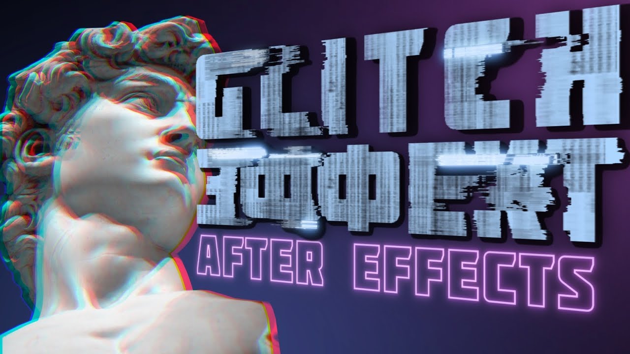 УНИКАЛЬНЫЙ ГЛИТЧ ЭФФЕКТ 🔴 ГАЙД ПО ГЛИТЧ В AFTER EFFECTS